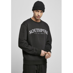 Pull col rond Southpole noir