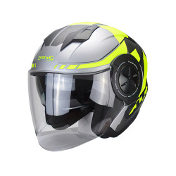 Casque jet double écran...