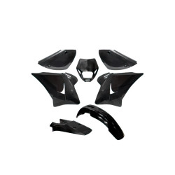 Kit carénage 7 pièces Noir...